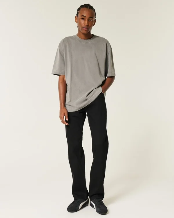 Black No Fade Straight Jeans Black No Fade Straight Jeans