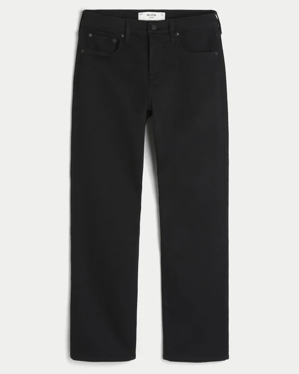 Black No Fade Straight Jeans Black No Fade Straight Jeans