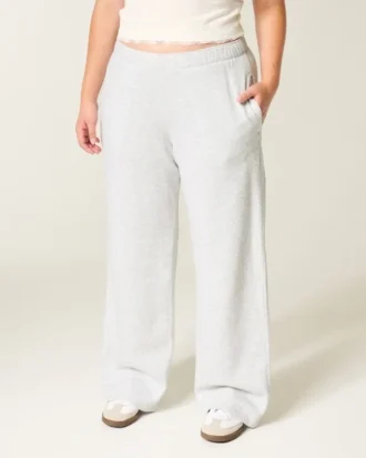 Bow Graphic Wide-Leg Sweatpants Bow Graphic Wide-Leg Sweatpants