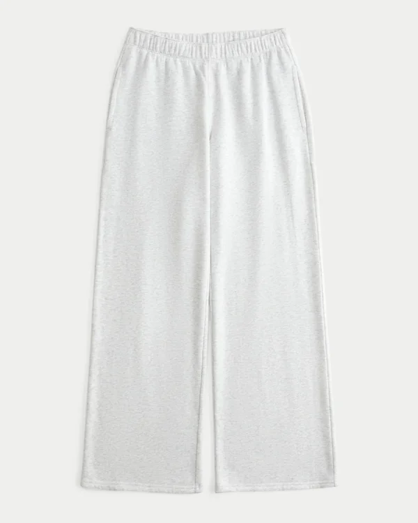 Bow Graphic Wide-Leg Sweatpants Bow Graphic Wide-Leg Sweatpants