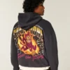 Boxy Arizona State University Sun Devils Graphic Hoodie Boxy Arizona State University Sun Devils Graphic Hoodie