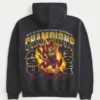 Boxy Arizona State University Sun Devils Graphic Hoodie Boxy Arizona State University Sun Devils Graphic Hoodie