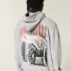 Boxy Arsenal FC Graphic Hoodie Boxy Arsenal FC Graphic Hoodie