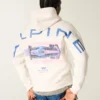 Boxy BWT Alpine Formula One Team Graphic Hoodie Boxy BWT Alpine Formula One Team Graphic Hoodie