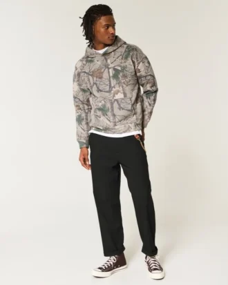 Boxy Camo Hoodie