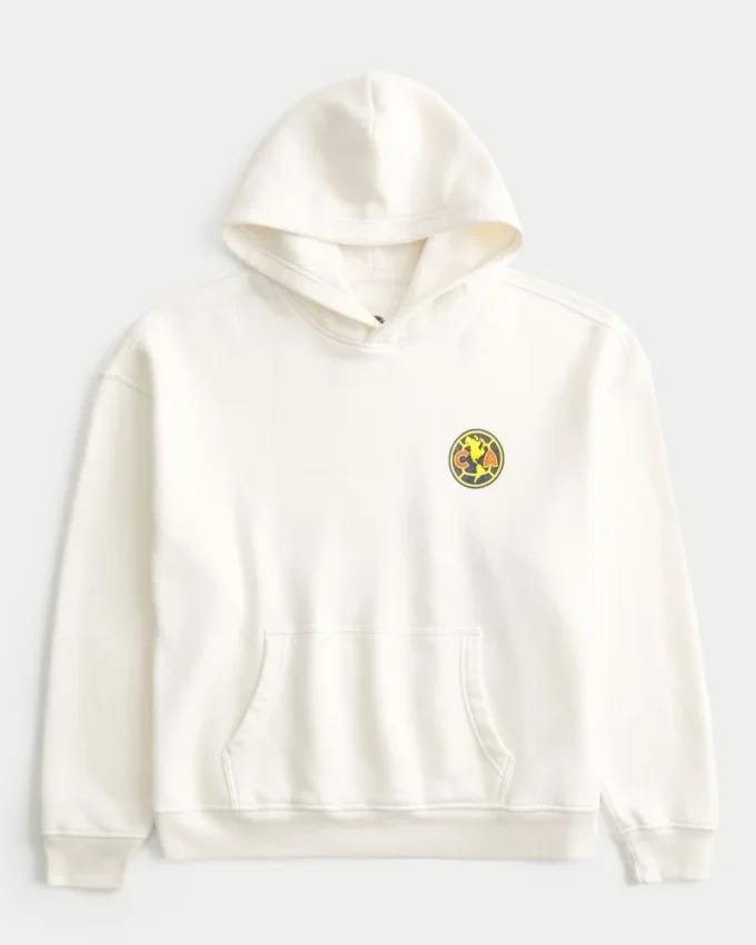 Boxy Club América Las Águillas Graphic Hoodie Boxy Club América Las Águillas Graphic Hoodie