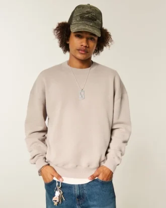 Boxy Crew Sweatshirt