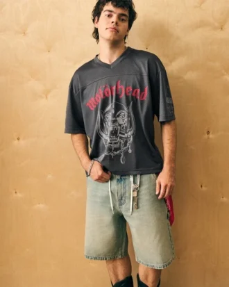 Boxy Crop Motörhead Graphic Jersey