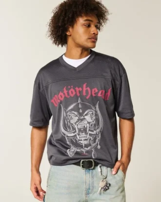 Boxy Crop Motörhead Graphic Jersey