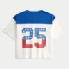 Boxy Crop Number Graphic Jersey