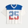 Boxy Crop Number Graphic Jersey