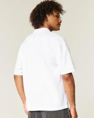 Boxy Crop Polo Boxy Crop Polo