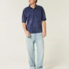 Boxy Crop Washed Polo Boxy Crop Washed Polo