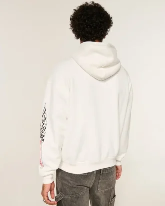 Boxy Dodge Hellcat Graphic Hoodie