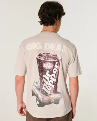 Boxy Dr Pepper Graphic Tee