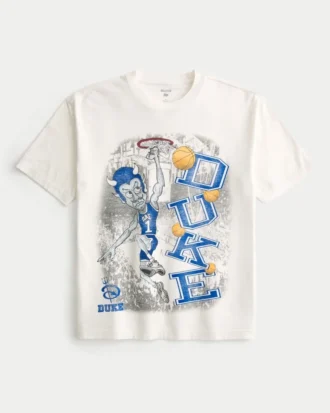 Boxy Duke University Graphic Tee