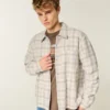 Boxy Flannel Shirt