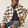 Boxy Flannel Shirt