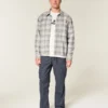 Boxy Flannel Shirt