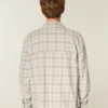 Boxy Flannel Shirt