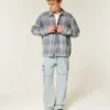 Boxy Flannel Shirt