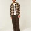 Boxy Flannel Shirt