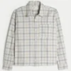 Boxy Flannel Shirt