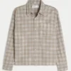 Boxy Flannel Shirt