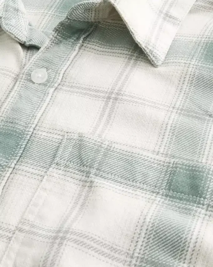 Boxy Flannel Shirt
