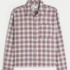 Boxy Flannel Shirt