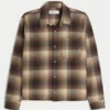 Boxy Flannel Shirt