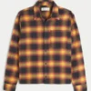Boxy Flannel Shirt