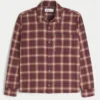 Boxy Flannel Shirt