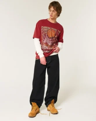 Boxy Florida State University Graphic Tee Boxy Florida State University Graphic Tee