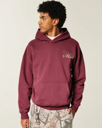 Boxy Florida State University Seminoles Graphic Hoodie