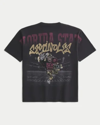 Boxy Florida State University Seminoles Graphic Tee