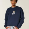 Boxy Frosted Flakes Graphic Crew Sweatshirt