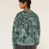 Boxy Fuzzy Crew Sweater