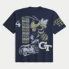 Boxy Georgia Tech Yellow Jackets Graphic Tee