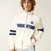 Boxy Half-Zip Argentina Graphic Sweatshirt Boxy Half-Zip Argentina Graphic Sweatshirt