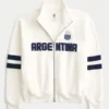 Boxy Half-Zip Argentina Graphic Sweatshirt Boxy Half-Zip Argentina Graphic Sweatshirt