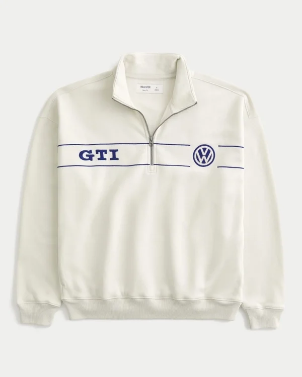 Boxy Half-Zip Volkswagen Graphic Sweatshirt Boxy Half-Zip Volkswagen Graphic Sweatshirt