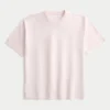 Boxy Heavyweight Cotton Crew T-Shirt