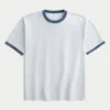 Boxy Heavyweight Cotton Crew T-Shirt