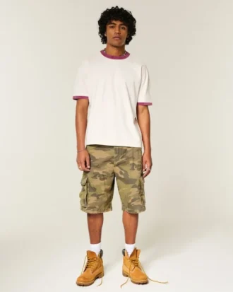 Boxy Heavyweight Cotton Crew T-Shirt