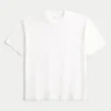 Boxy Heavyweight Cotton Crew T-Shirt