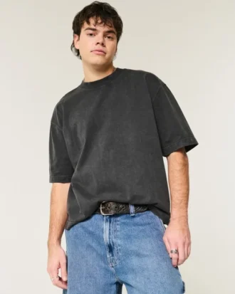 Boxy Heavyweight Crop Crew T-Shirt Boxy Heavyweight Crop Crew T-Shirt