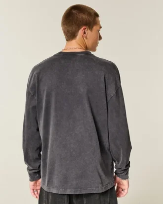 Boxy Heavyweight Long-Sleeve 22 Graphic Tee