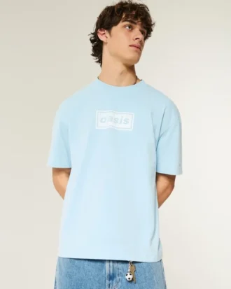 Boxy Heavyweight Oasis Graphic Tee