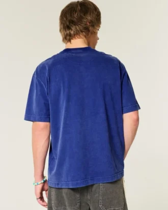 Boxy Heavyweight Washed Crew T-Shirt
